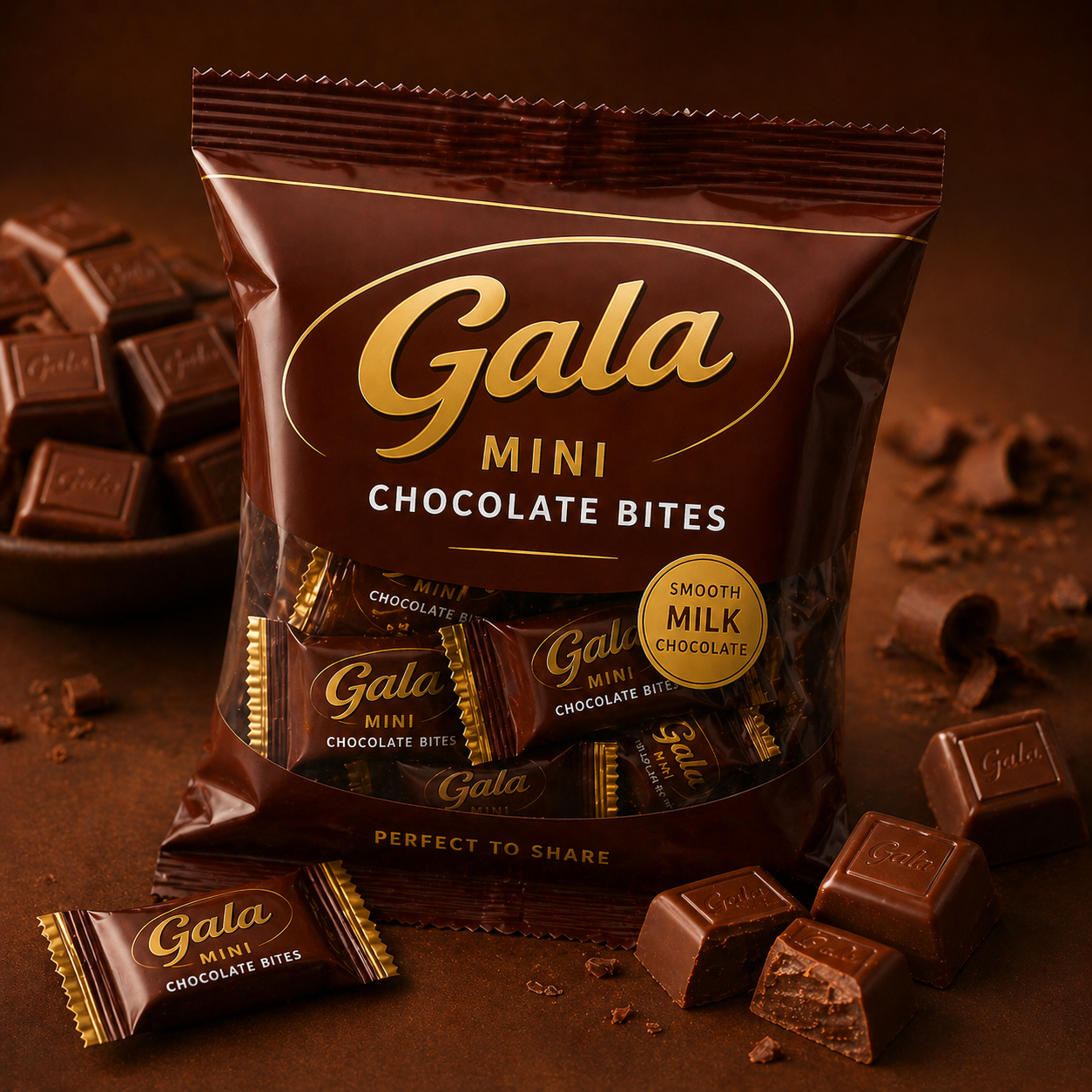 Gala Mini Chocolate Bites