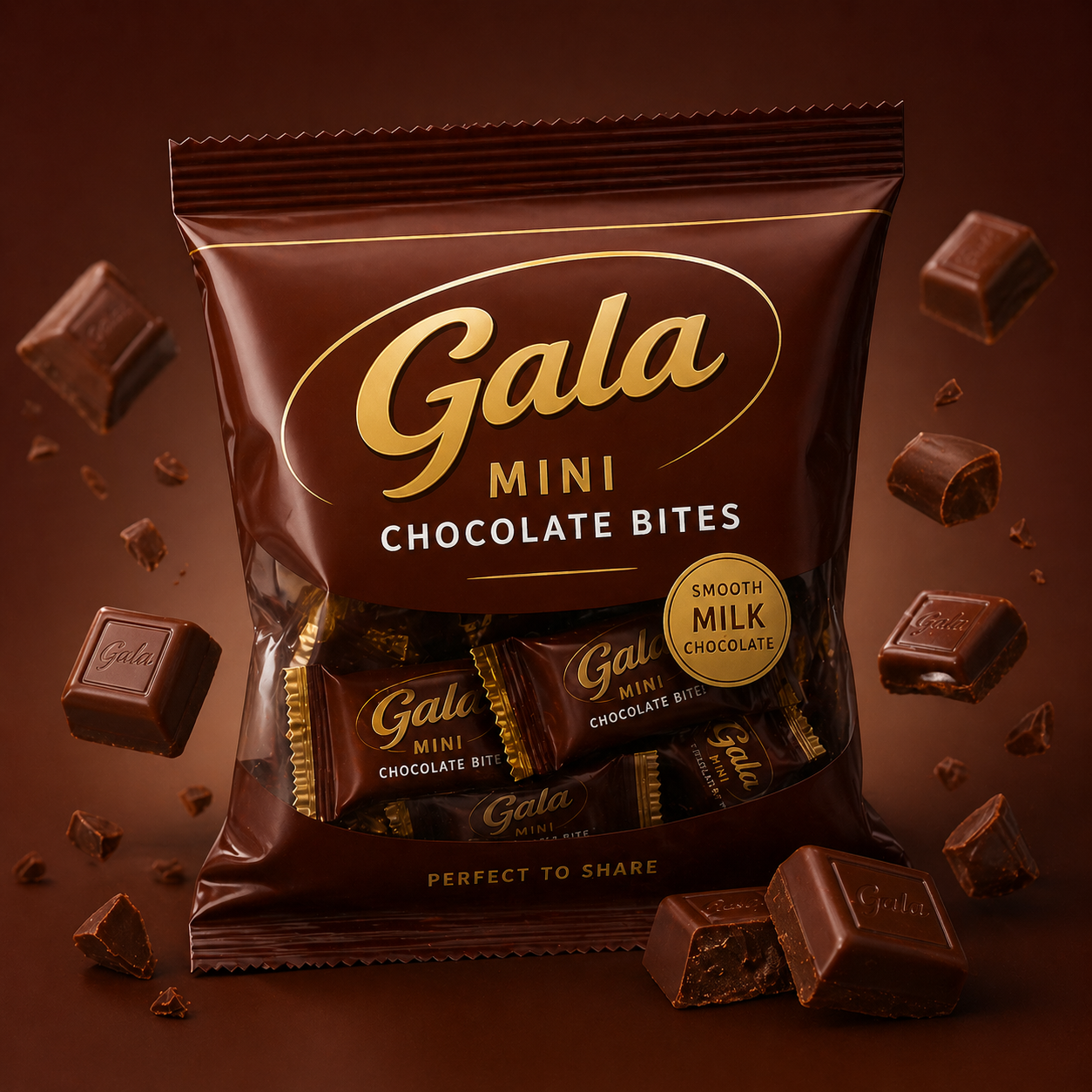 Gala Mini Chocolate Bites